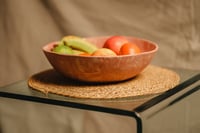 Image 1 of Large Marble Pink Bowl 