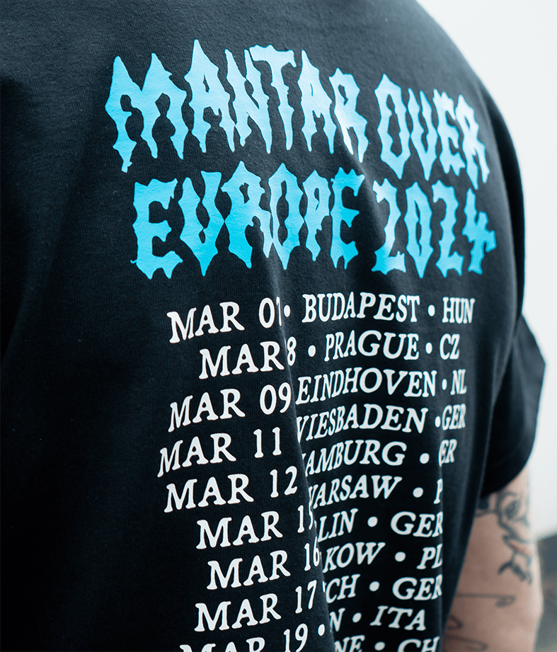 Image of Tour-Shirt "Mantar Over Europe - 2024"
