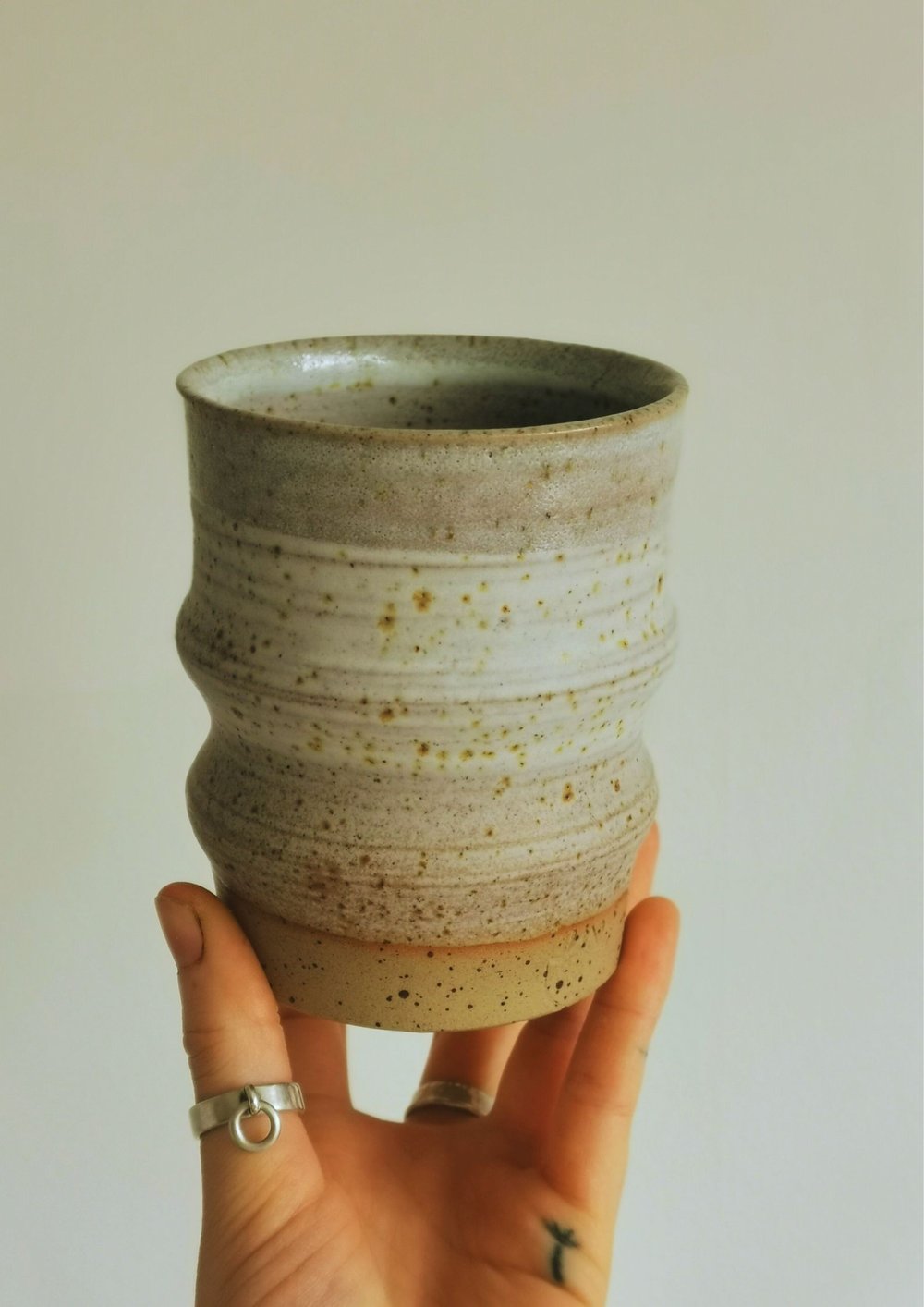 Image of Speckled Ripple Tumbler