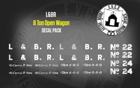 Image 2 of L&BR Livery Wagon / Van decal packs