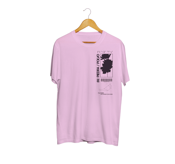 Image of "Pléyades" Pink T-Shirt