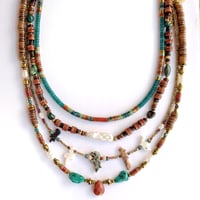Image 1 of Capsule Turquoise Tribale