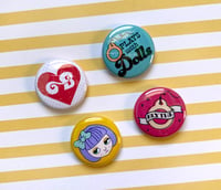 Image 2 of I LOVE BLYTHE 1" Pins 4 Pack