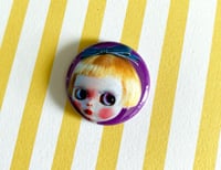 Image 3 of Dear Girlface Dolls 1" Pin / SERIES 3