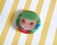 Image 4 of Dear Girlface Dolls 1" Pin / SERIES 3