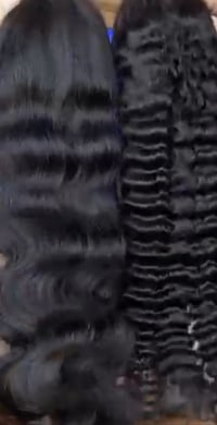 Image 1 of RAW HAIR FRONTAL WIGS