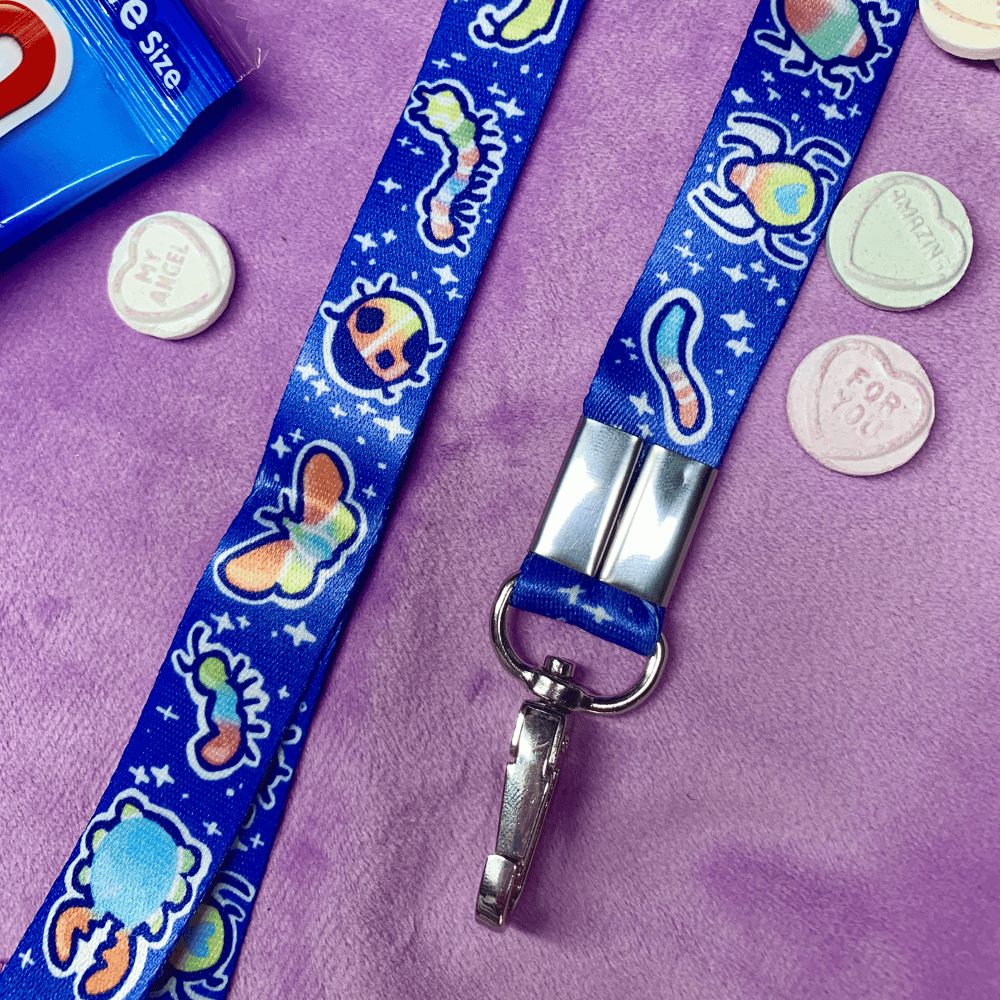 Image of gummy bug lanyards