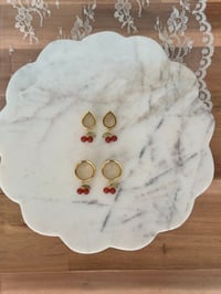 Image 3 of Carnelian Cherries (Gold)