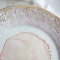 Image 3 of Close out Lot of Imperfect Dishes, Creamy White and Ocher Glazes - Huge Discount "Seconds"