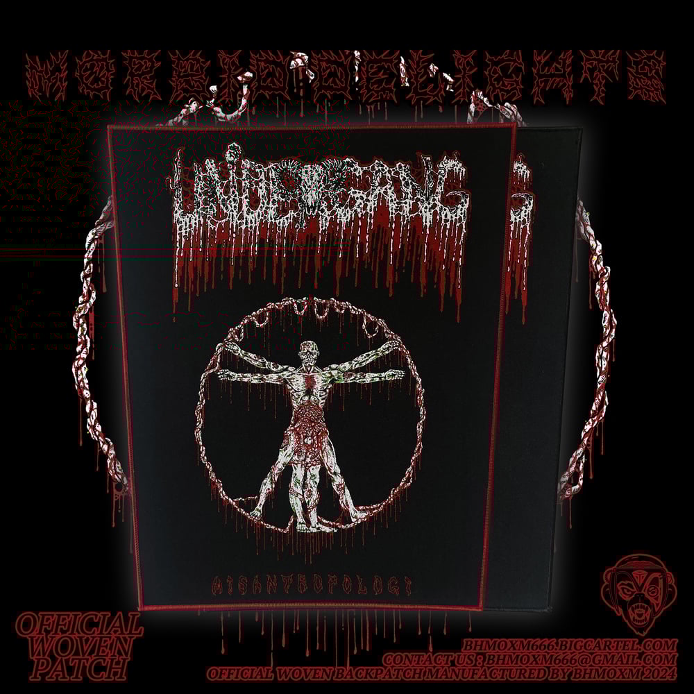  UNDERGANG - MISANTROPOLOGI OFFICIAL BACKPATCH