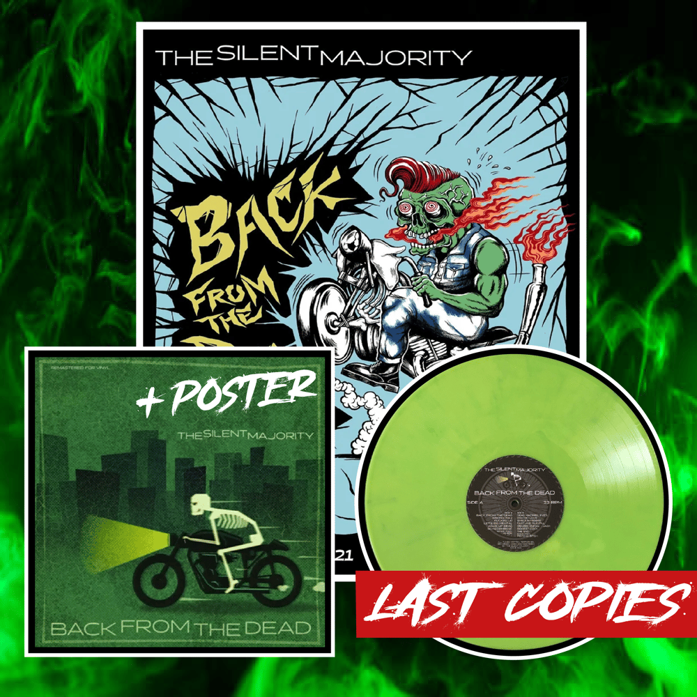 The Silent Majority - Back From The Dead (Yellow/Green LP) LTD 150