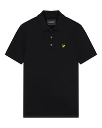 Image 5 of Lyle & Scott Plain Polo Shirt Jet Black