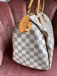 Image 3 of Louis Vuitton Speedy 30 Damier Azur 2008