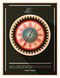 Image 1 of Movie Poster Art | A Clockwork Orange