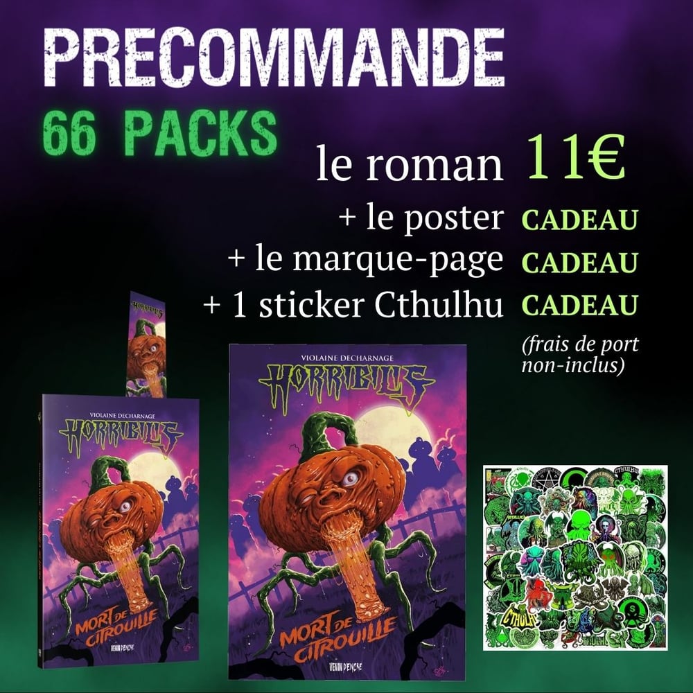 Image of 66 packs précommande !!! MORT DE CITROUILLE (roman Jeunesse) - 350 gr