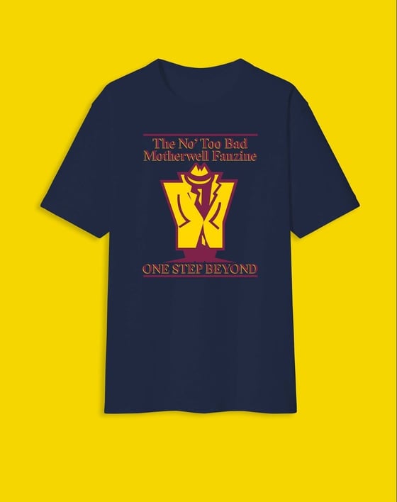 Image of One Step Beyond 10th Anniversary T Navy