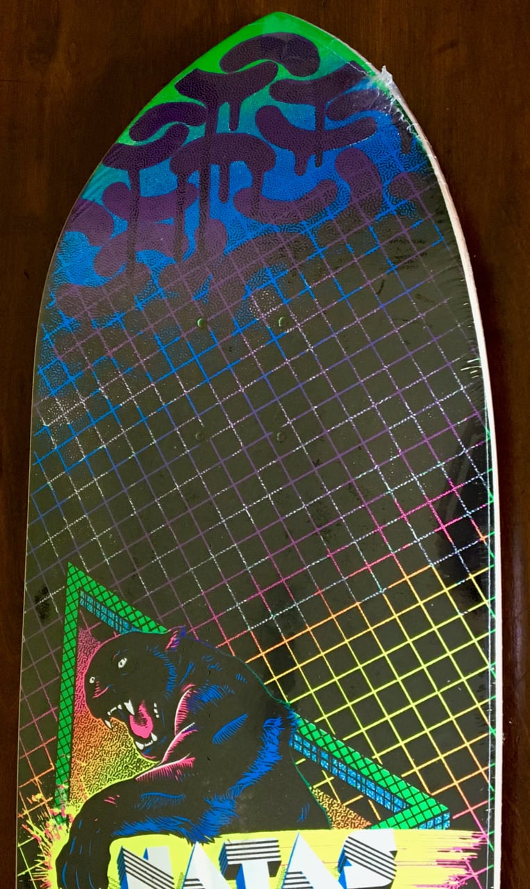 santa monica air lines NATAS KAUPAS オールド Natas Kaupas Panther Metallic Skateboard Deck SMA Santa