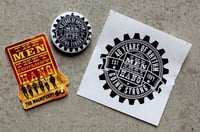 Anniversary Button Badge and sticker set