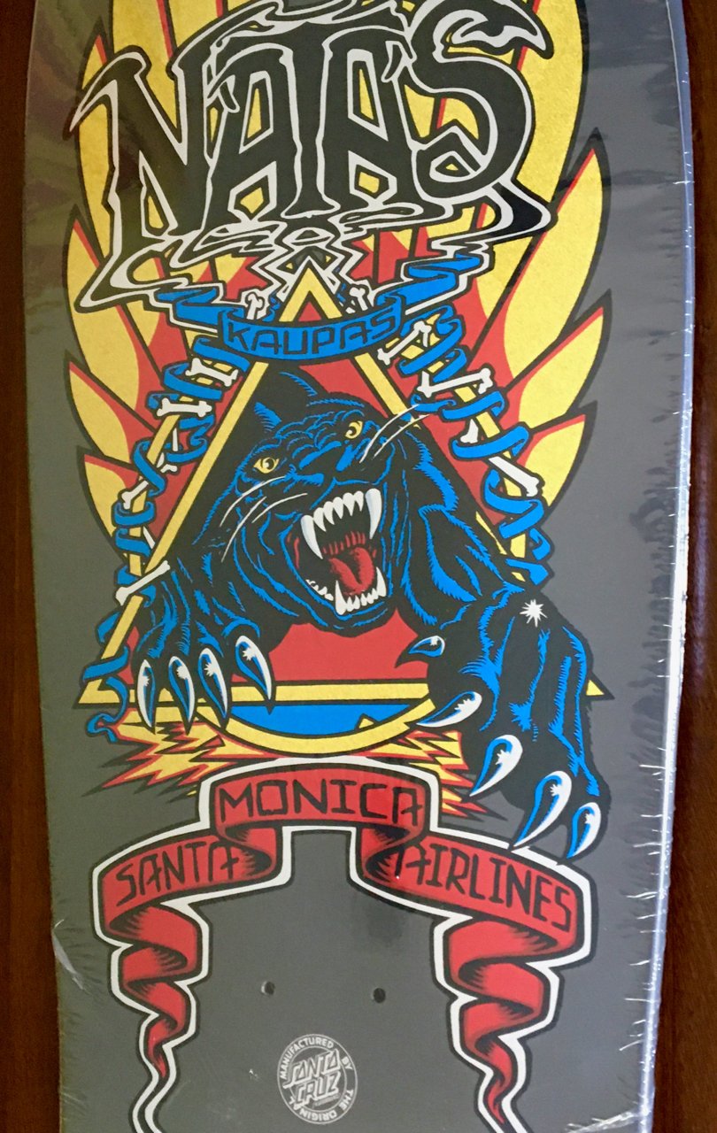 NATAS PANTHER 3 SKATEBOARD DECK - SANTA MONICA AIRLINES