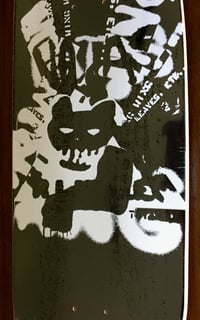 Image 4 of SMA NATAS STENCIL DECK - Santa Monica Airlines Skateboard Deck