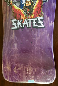 Image 3 of DOGTOWN SKATEBOARD DECK - OZZY OZBOURNE TRIBUTE - PURPLE STAIN