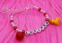 Image 1 of Hazbin Hotel Charm Bracelets (Multiple Designs Available)  