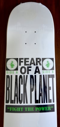 Image 3 of PUBLIC ENEMY SKATEBOARD DECK - ELEMENT - FEAR OF A BLACK PLANET