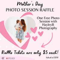 Mother's Day Photo Session Raffle