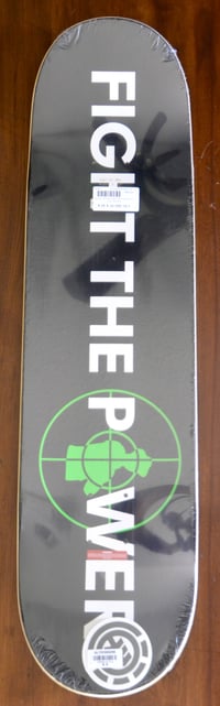 Image 1 of PUBLIC ENEMY - 8.25" X 32" - ELEMENT SKATEBOARD DECK - FIGHT THE POWER