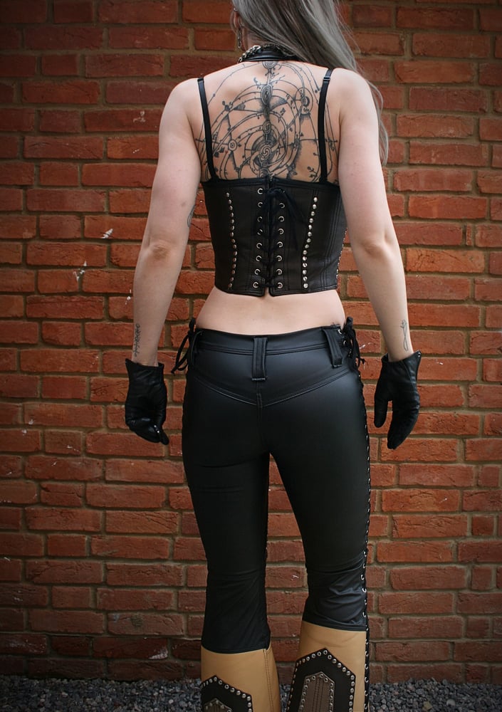 Image of COWBOY FROM HELL BIKER BUSTIER