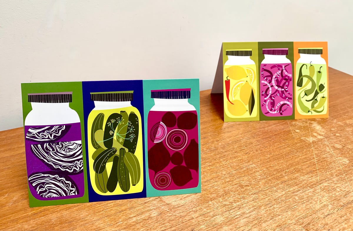 Pickle/ Ferment Jar Cards