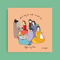 Image 1 of PICCOLE DONNE stampa 20x20