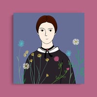 Image 1 of EMILY DICKINSON stampa 20x20