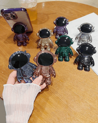Image 1 of Astronaut Shaped 3D Cartoon Desktop Phone Holder For All Phones