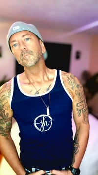 Image 4 of JH Brand Navy Blue Mens Tank Top