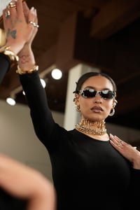 Image 3 of AMORE CHOKER NECKLACE