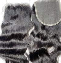 INDIAN RAW 5x5 CLOSURE