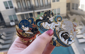 Jing Yuan, Blade, Dan Heng - Enamel Pins