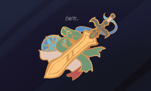 Ragnell Enamel Pin
