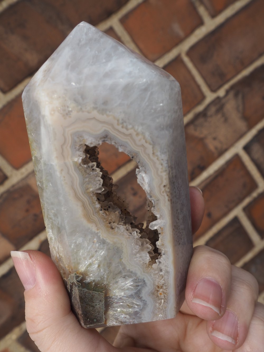 Image of Agate Druzy Tower 246g