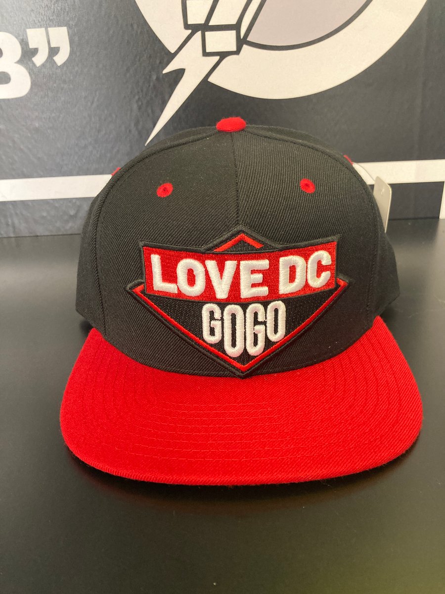 Image of LOVE DC GOGO (Extremely Limited Edition) RED & BLACK Snapback Hat
