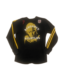 Image 1 of Ringspun Allstars Rare Magnificent 7 Brynner Long Sleeve Tee Black & Yellow M