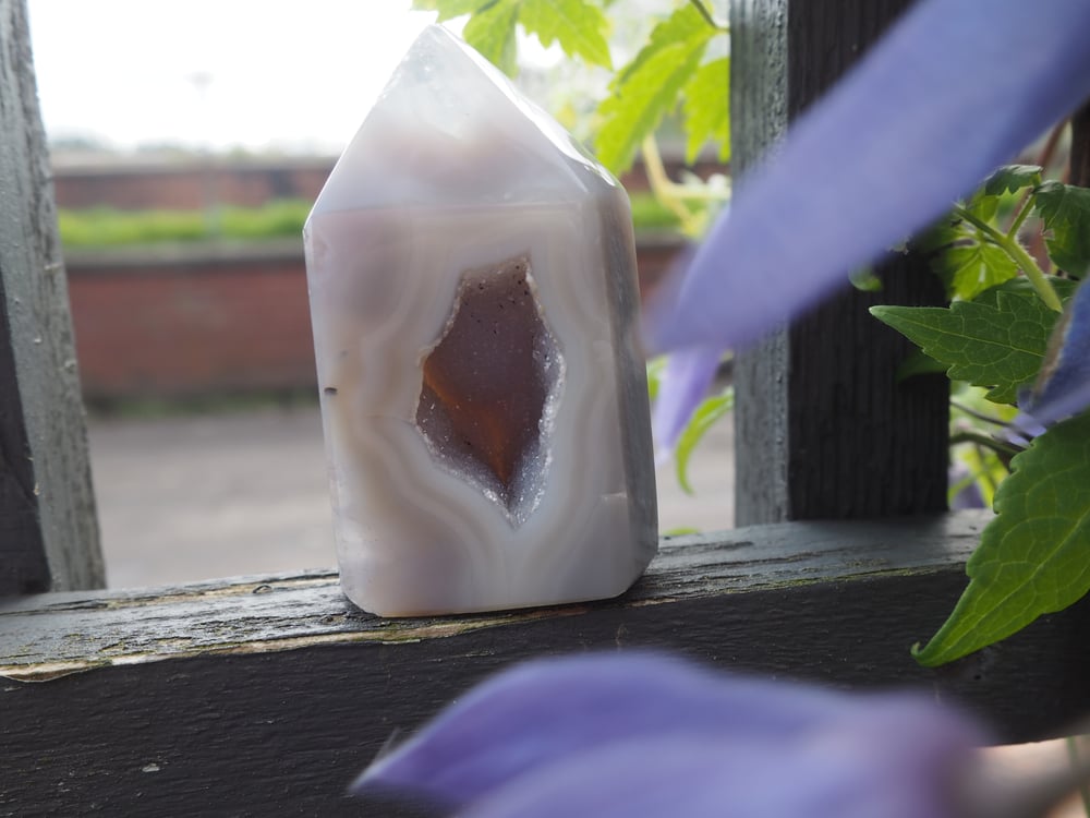 Image of Agate Druzy Tower, 115g