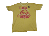Image 1 of Ringspun Allstars Rare Alan Partridge Vintage T-Shirt Yellow & White Size Large