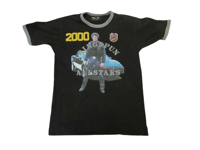 Image 1 of Ringspun Allstars Kinght Rider 2000 Vintage T-Shirt Black & Grey Size Medium
