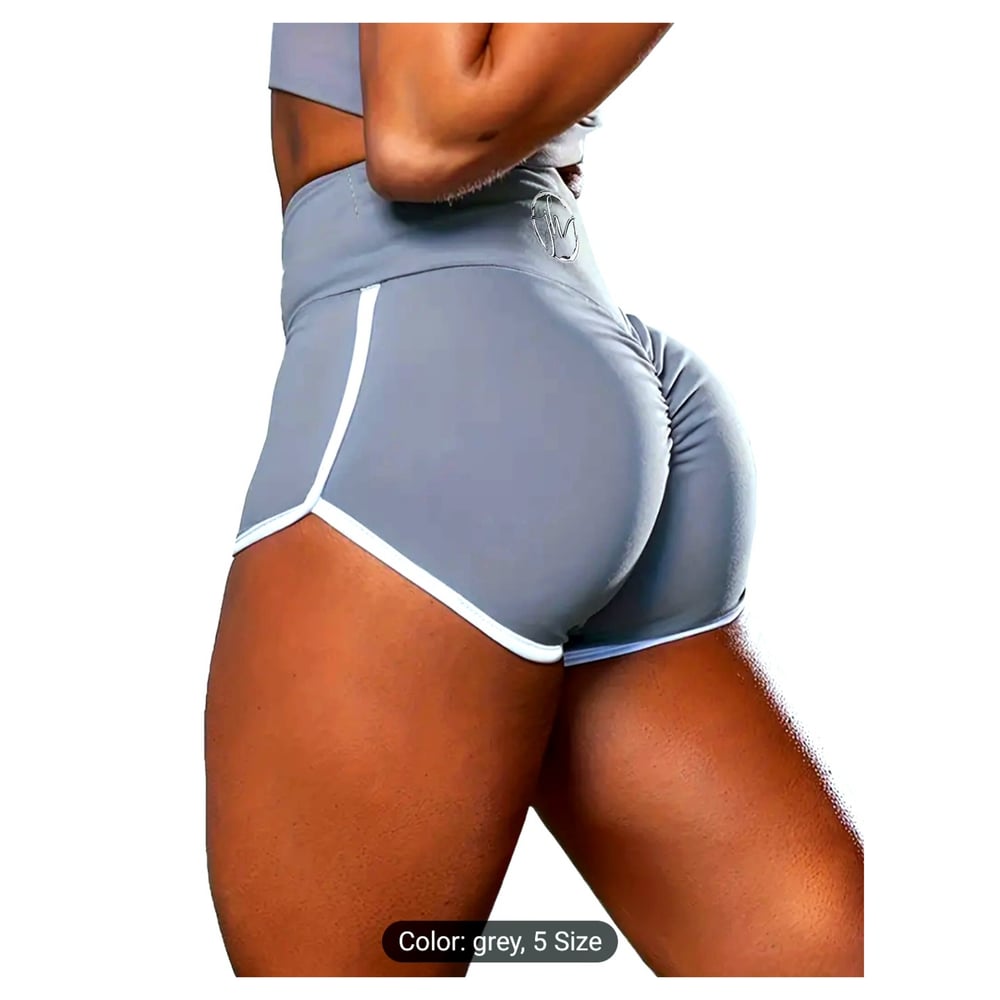 JH Brand Womens Slim Polyester Workout Shorts