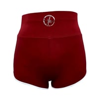 Image 6 of JH Brand Womens Slim Polyester Workout Shorts