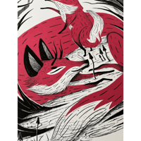 Image 4 of FOX & OWL GICLEE PRINT
