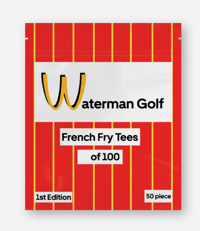 Image 1 of Waterman Golf 1st Edition French Fry Golf Tees 🍟 ⛳  [2024]