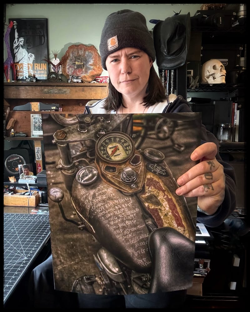 Image of "GPS" Signed Print